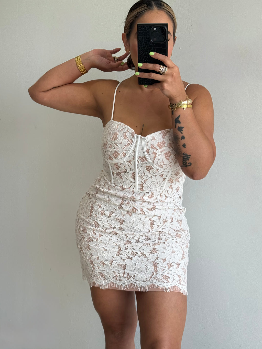 Cleo lace dress