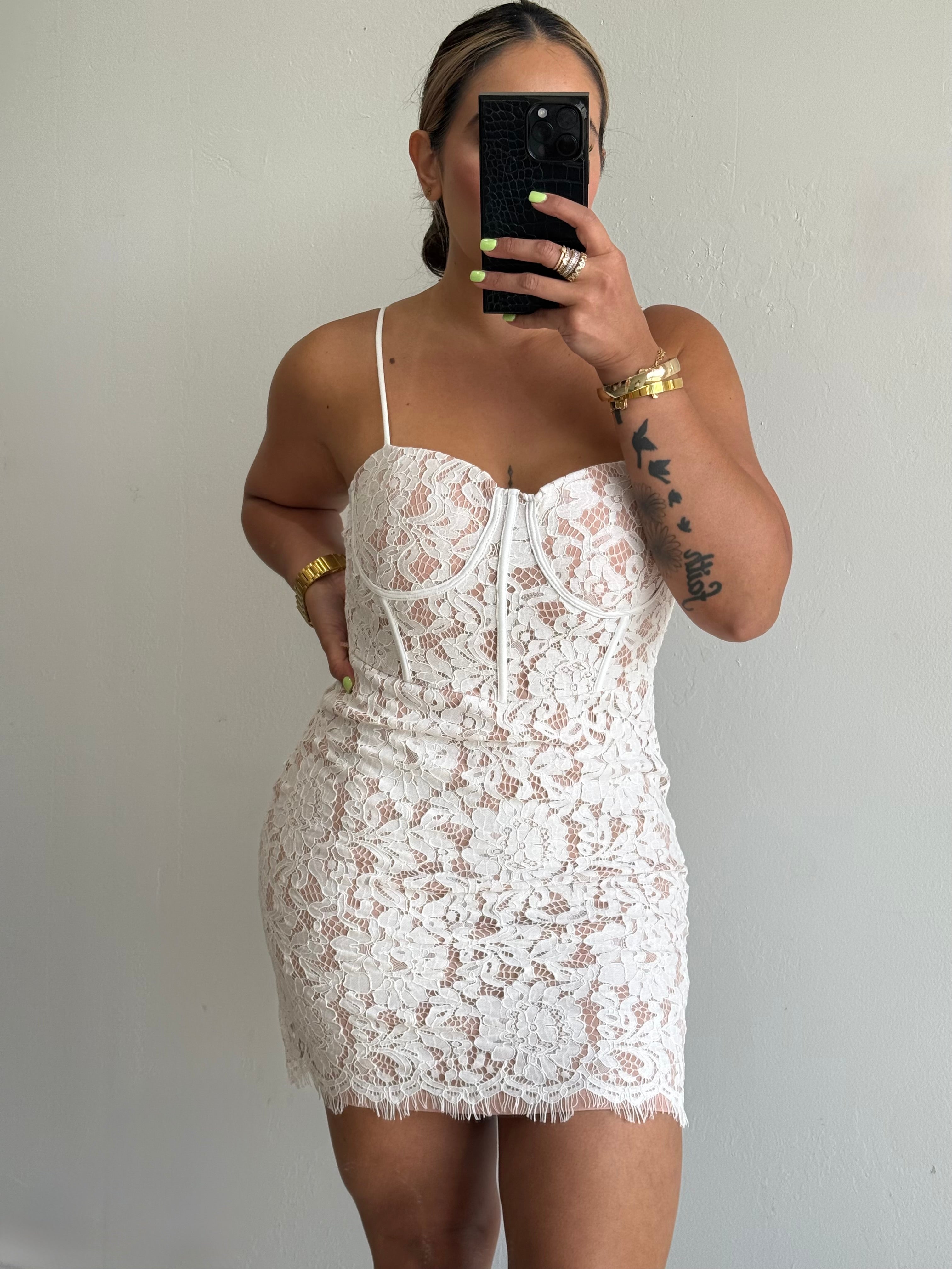 Cleo lace dress